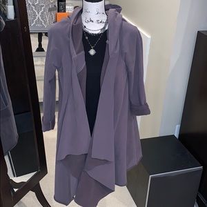 New w/ tags! Luxurious soft Charcoal hoodie Anama